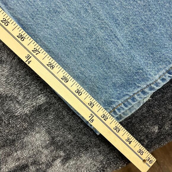 Vtg Levi's 517 Bootcut Denim Men's Jeans 33X34(30X33) Orange Tab USA - Picture 8 of 15